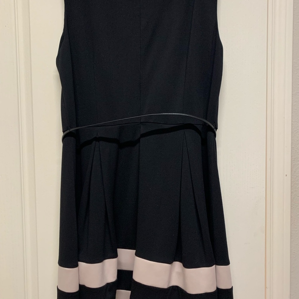 Calvin Klein A-line dress with belt
